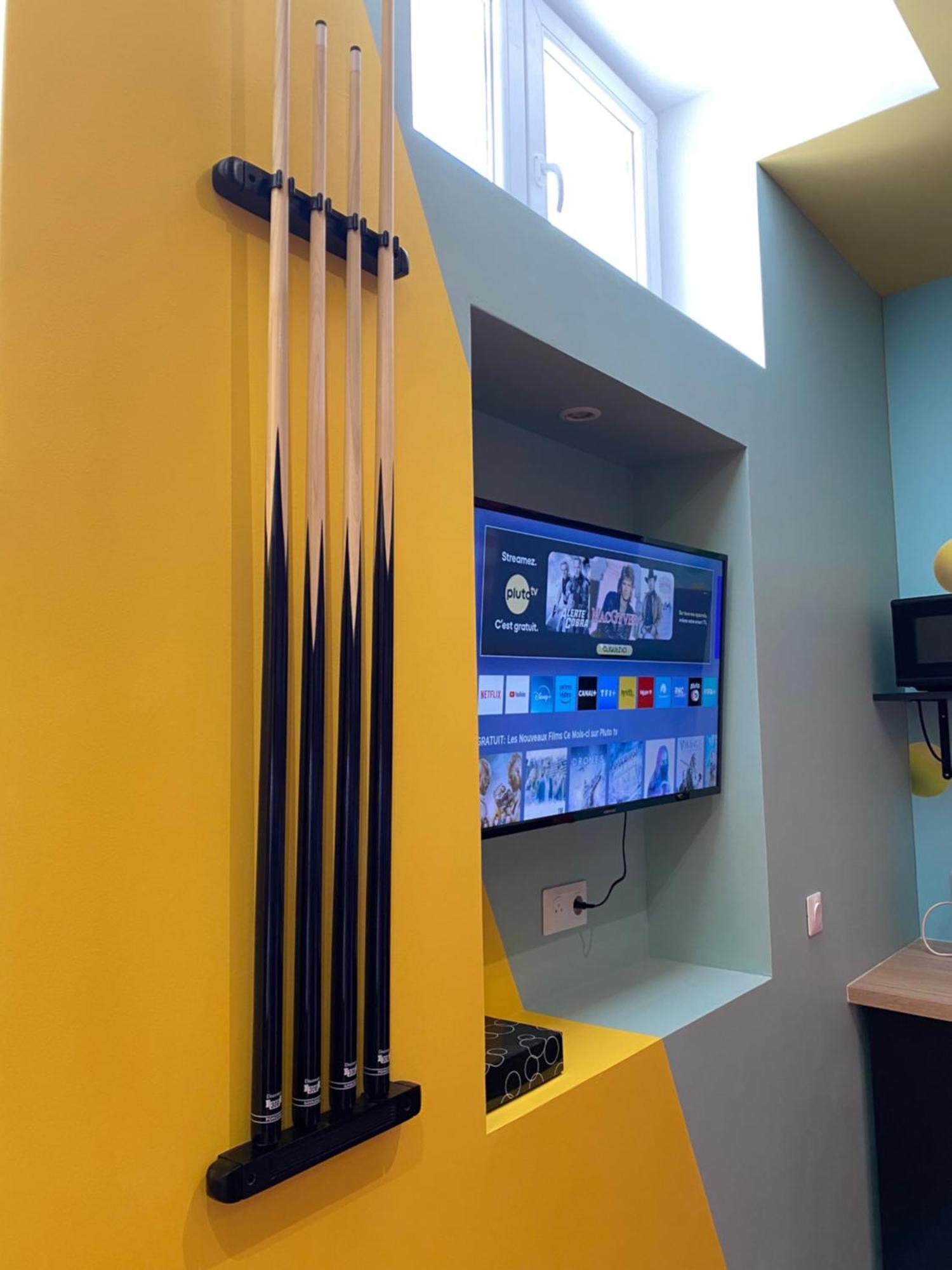 Capsule Bonbon - Balneo - Sauna - Billard - Nintendo Switch Douai Exterior photo