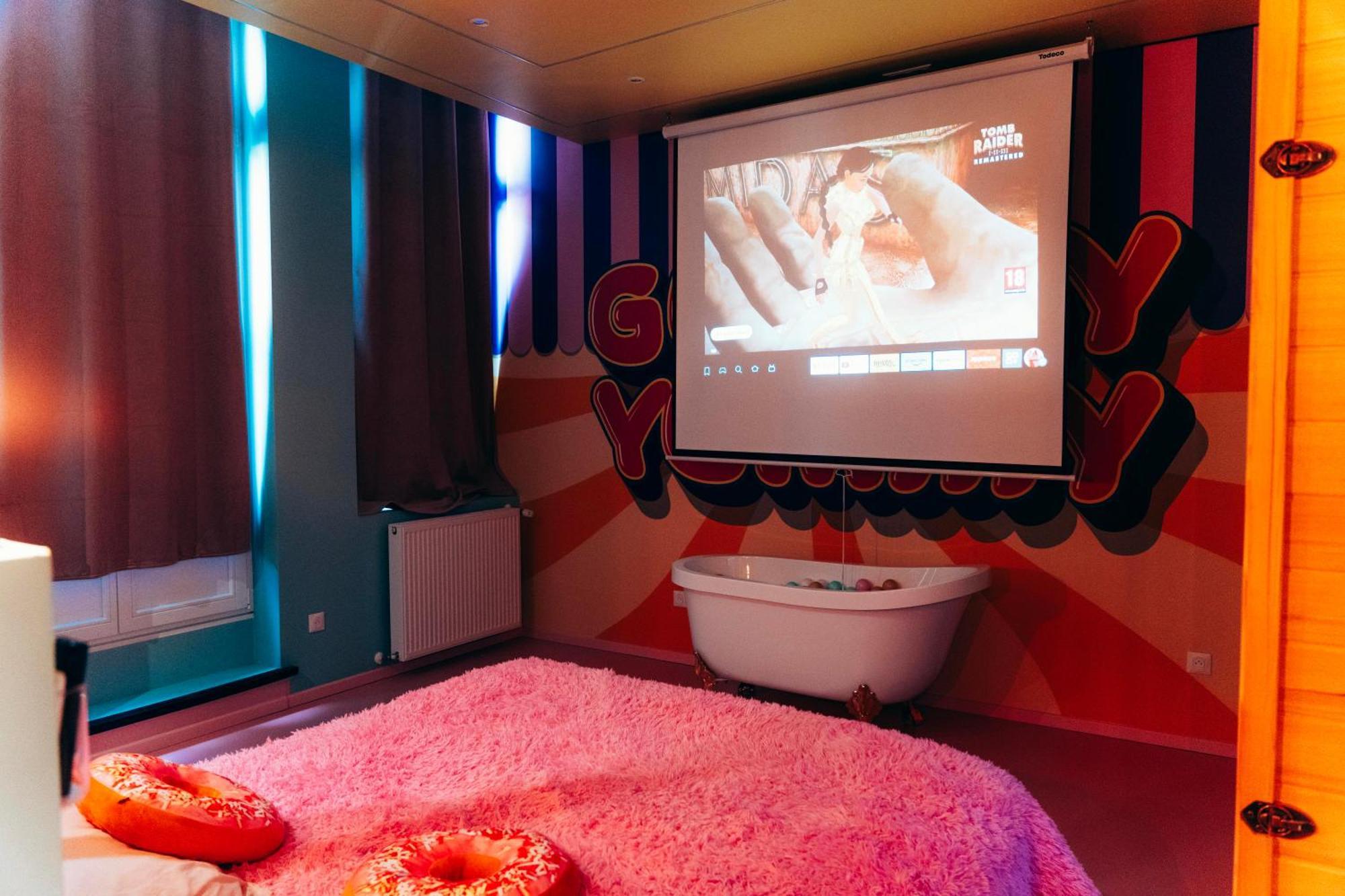 Capsule Bonbon - Balneo - Sauna - Billard - Nintendo Switch Douai Exterior photo